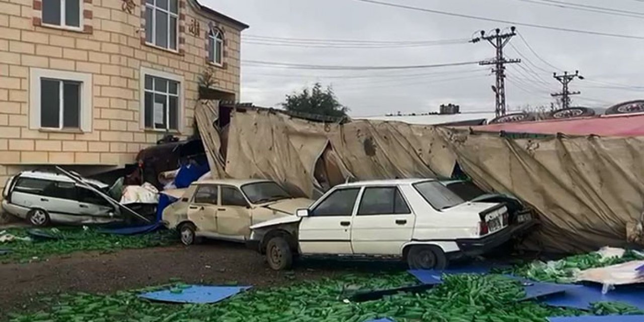 Amasya’da soda yüklü TIR devrildi: 2 yaralı