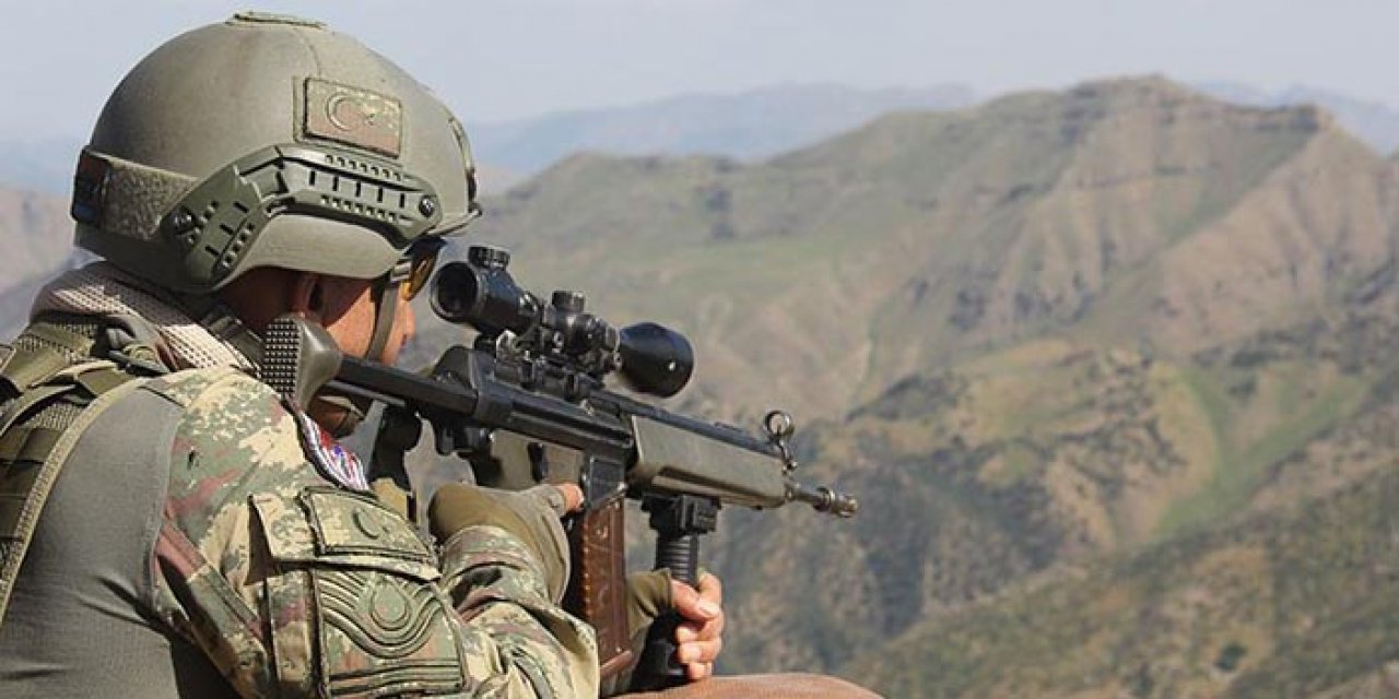 MSB’den açıklama: 1 PKK’lı etkisiz hale getirildi