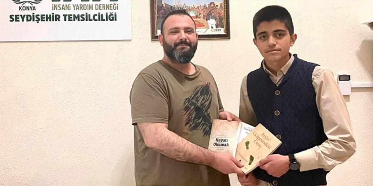 Yarışmadan aldığı parayı depremzedelere bağışladı