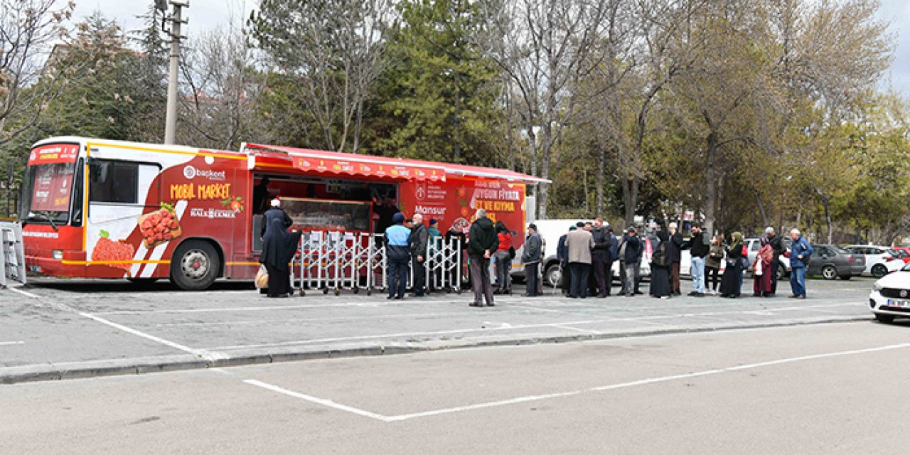 Ankara Büyükşehir Belediyesi’nde ucuz et satışı sürüyor