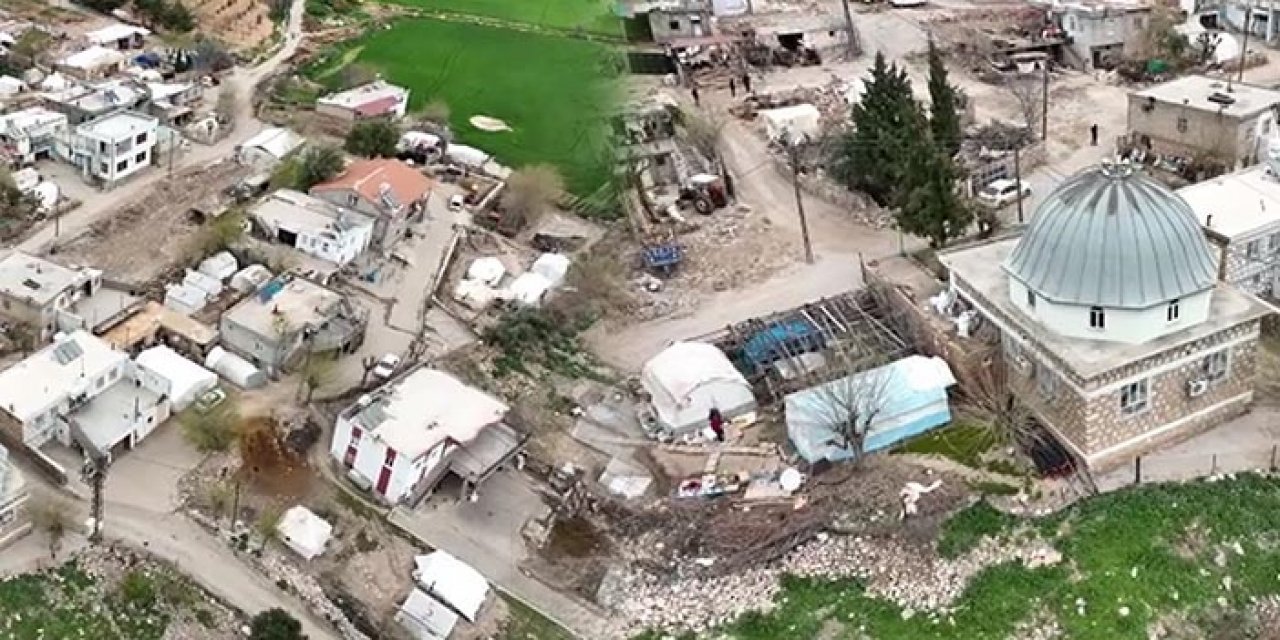 Depremde dümdüz olan köy güvenli bölgeye taşınacak