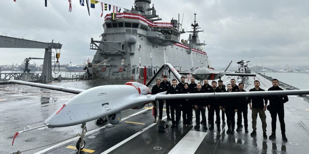 TCG Anadolu Deniz Kuvvetleri Komutanlığı’na teslim edildi