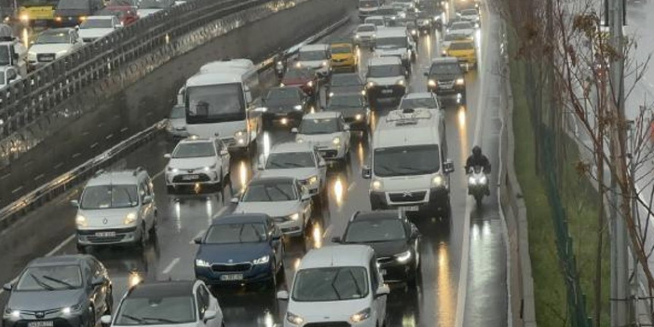 İstanbul’da trafik felç
