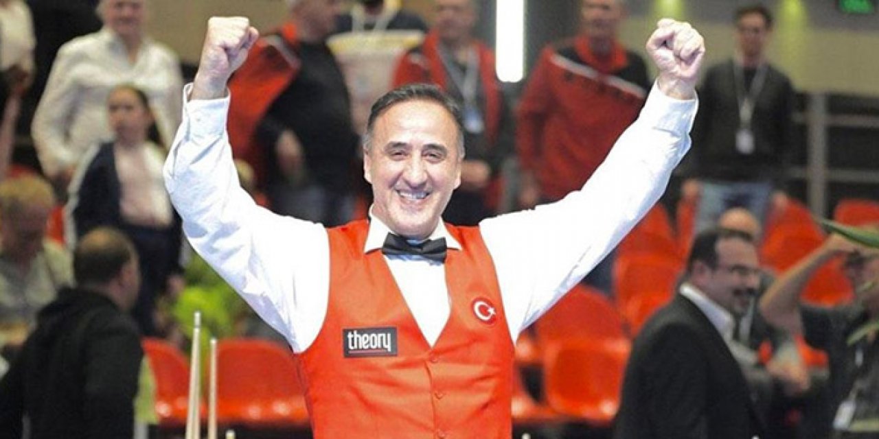 Avrupa Bilardo Şampiyonası’nda altın madalya