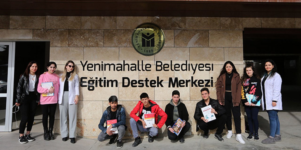 Yenimahalle Belediyesi’nin eğitim merkezlerinde YKS heyecanı