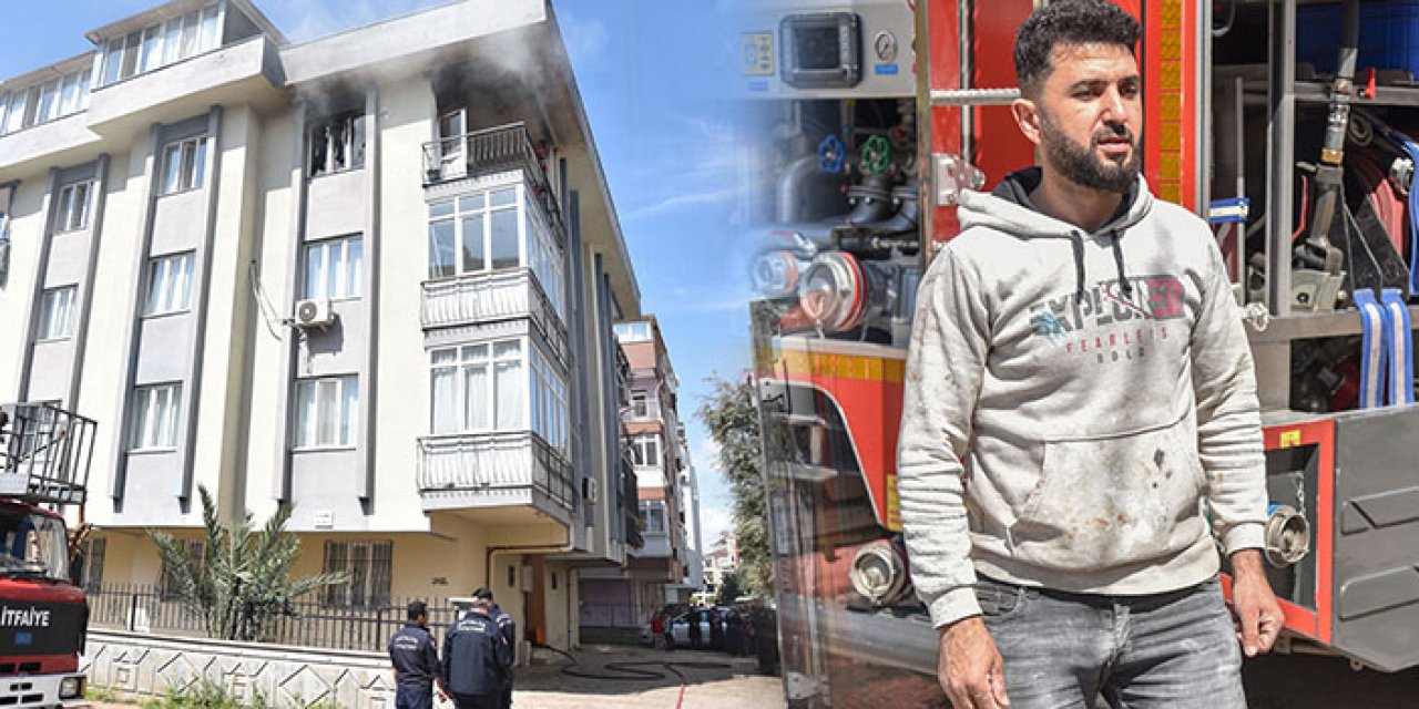 Antalya’da 3 katlı binada yangın: 5 çocuğun canını kurtardı