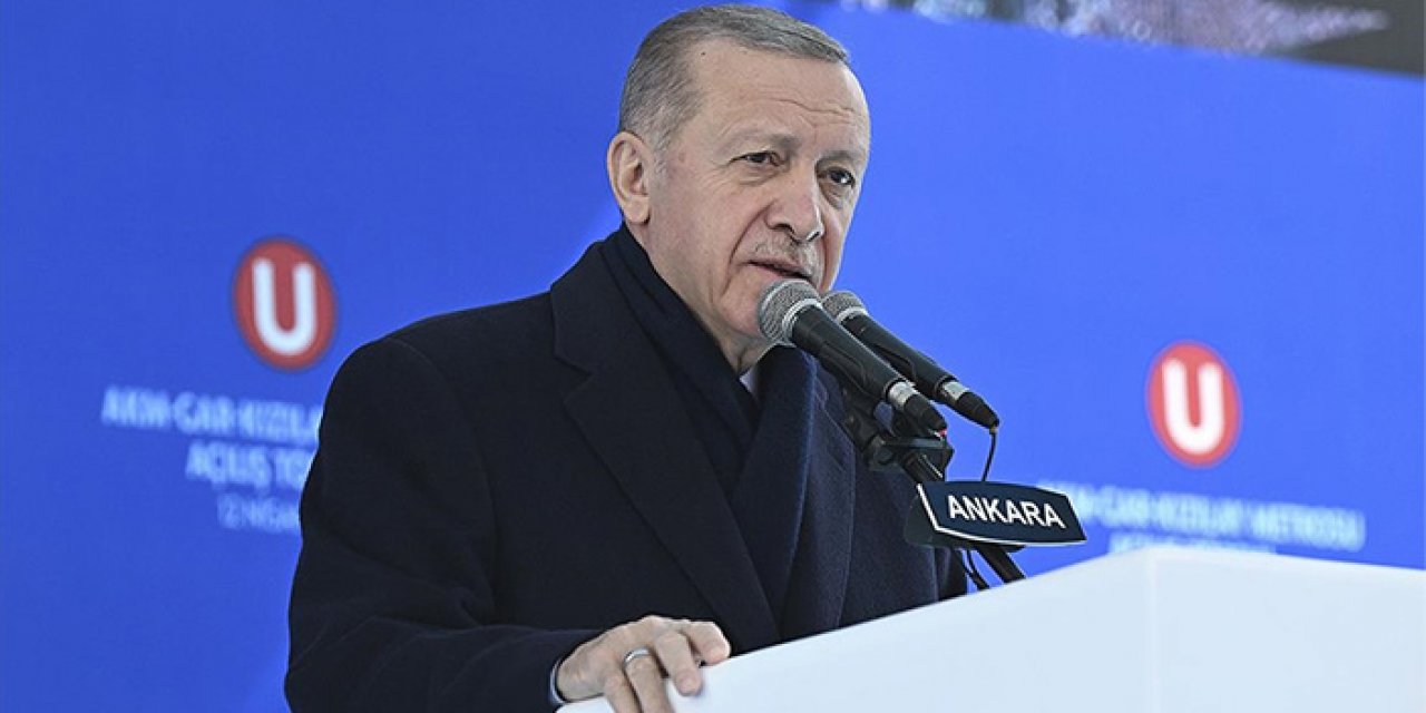 Cumhurbaşkanı Erdoğan açılış töreninde konuştu