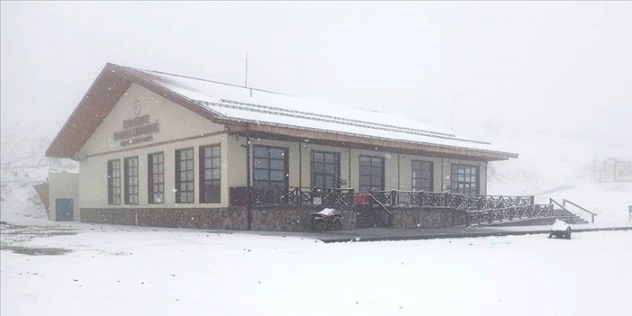 Keltepe’de kar Nisan’da da etkili