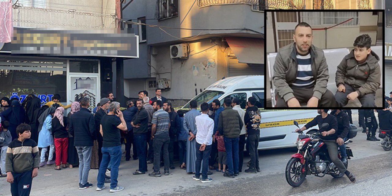 Baba ve oğlu sokak ortasında otururken öldürüldü