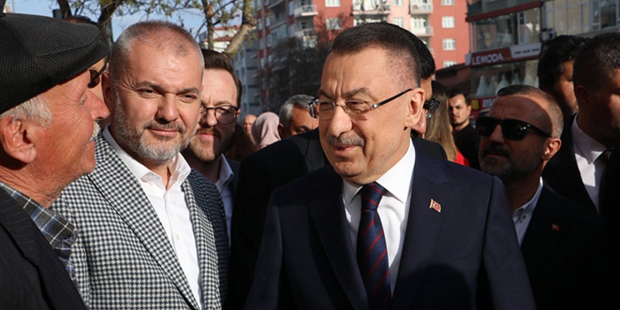 Fuat Oktay başkentte esnafla bir araya geldi