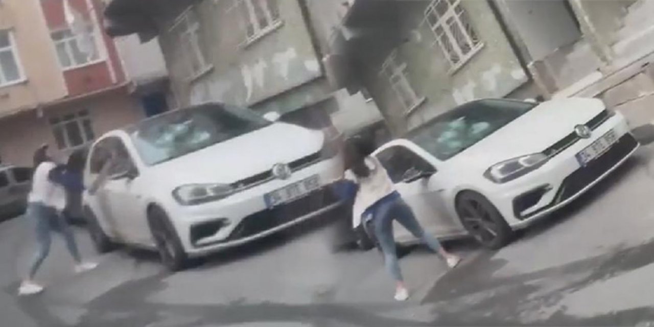 Önce tartıştı sonra arabasının camını parçaladı
