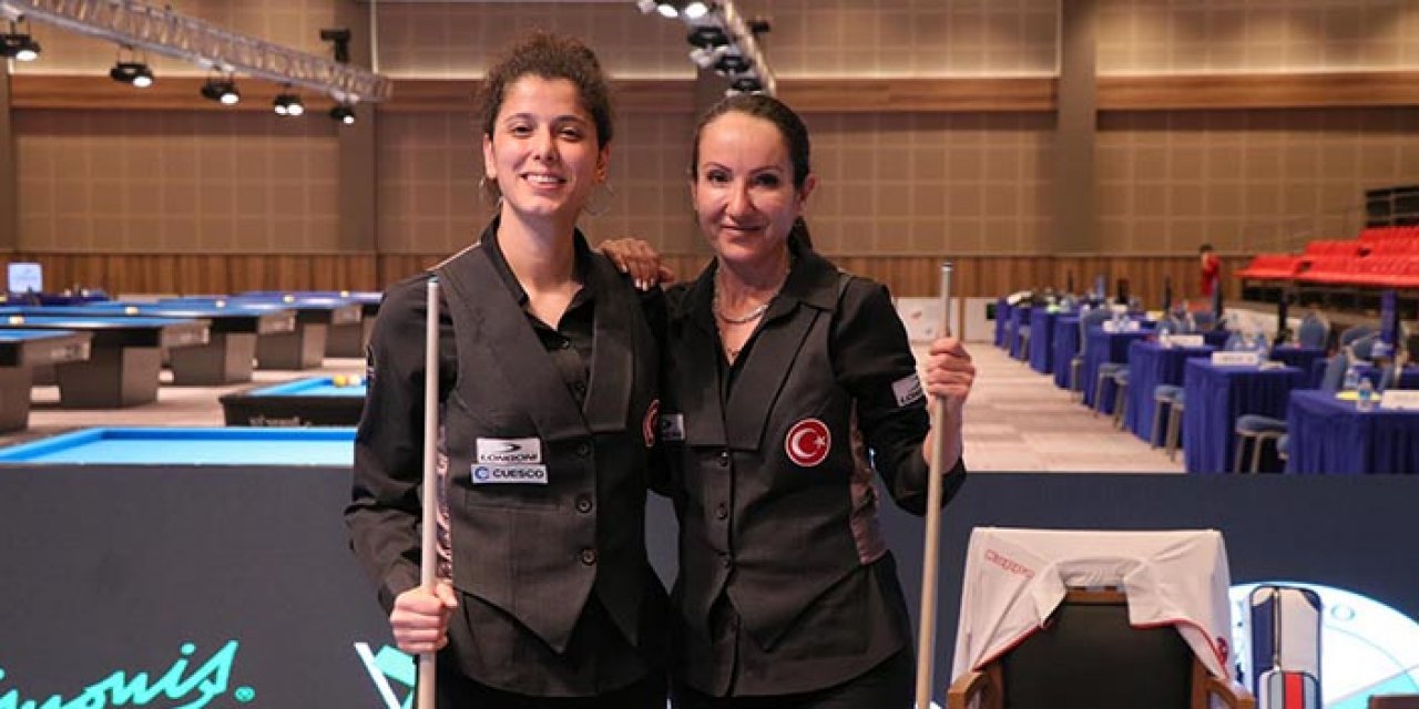 Kadın Bilardo Milli Takımı’ndan tarihi başarı