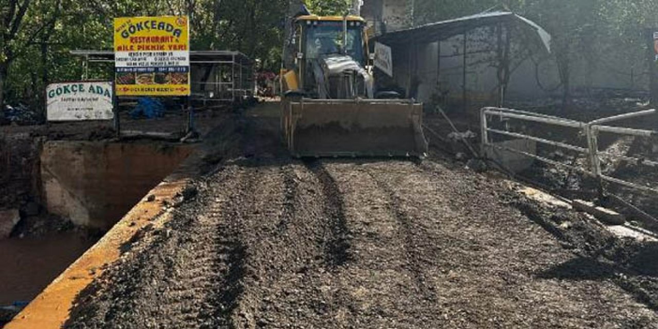 Beyazsu Mesire Alanı temizleniyor