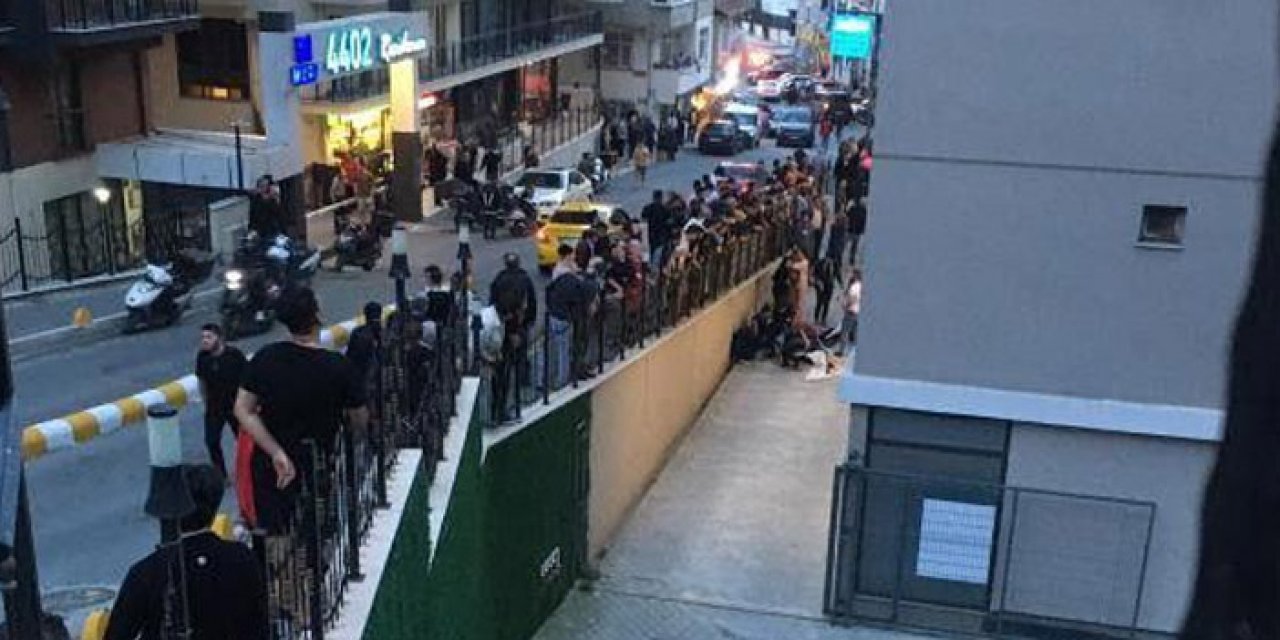 15. kattan beton zemine düşerek can verdi