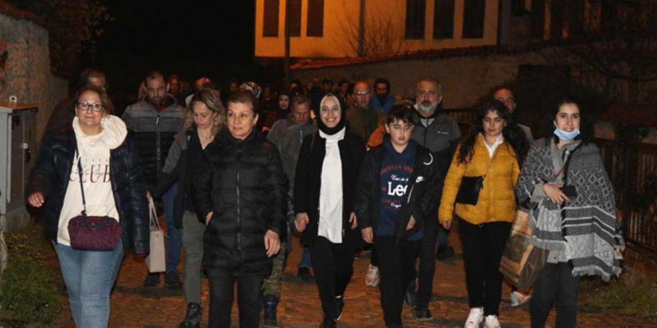 Safranbolu'da "Gece Yürüyüşü" etkinliği