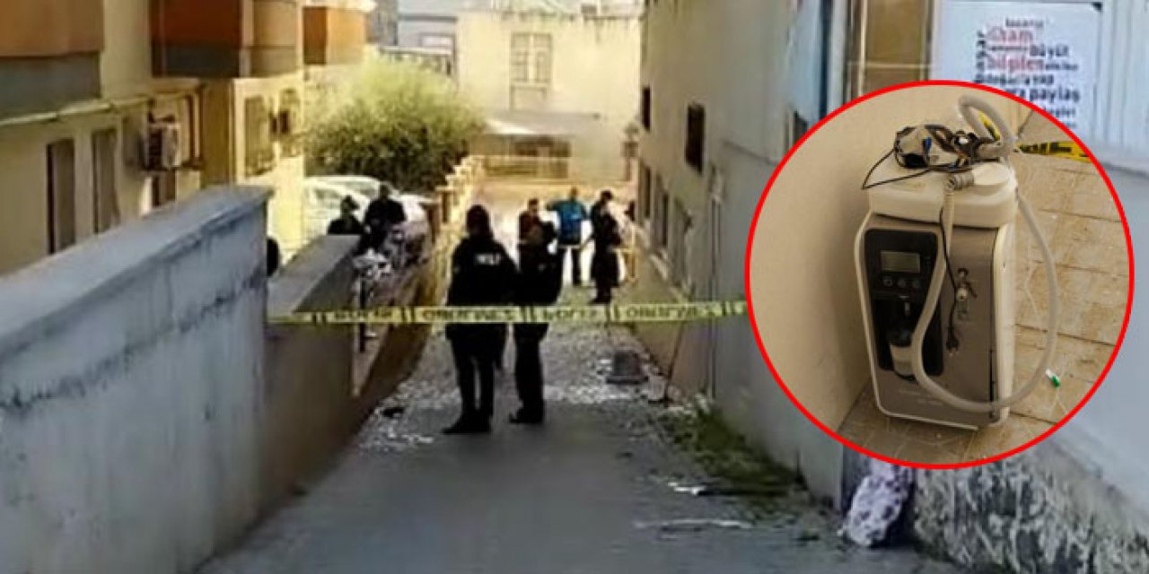 KOAH hastasının kullandığı oksijen tüpü patladı