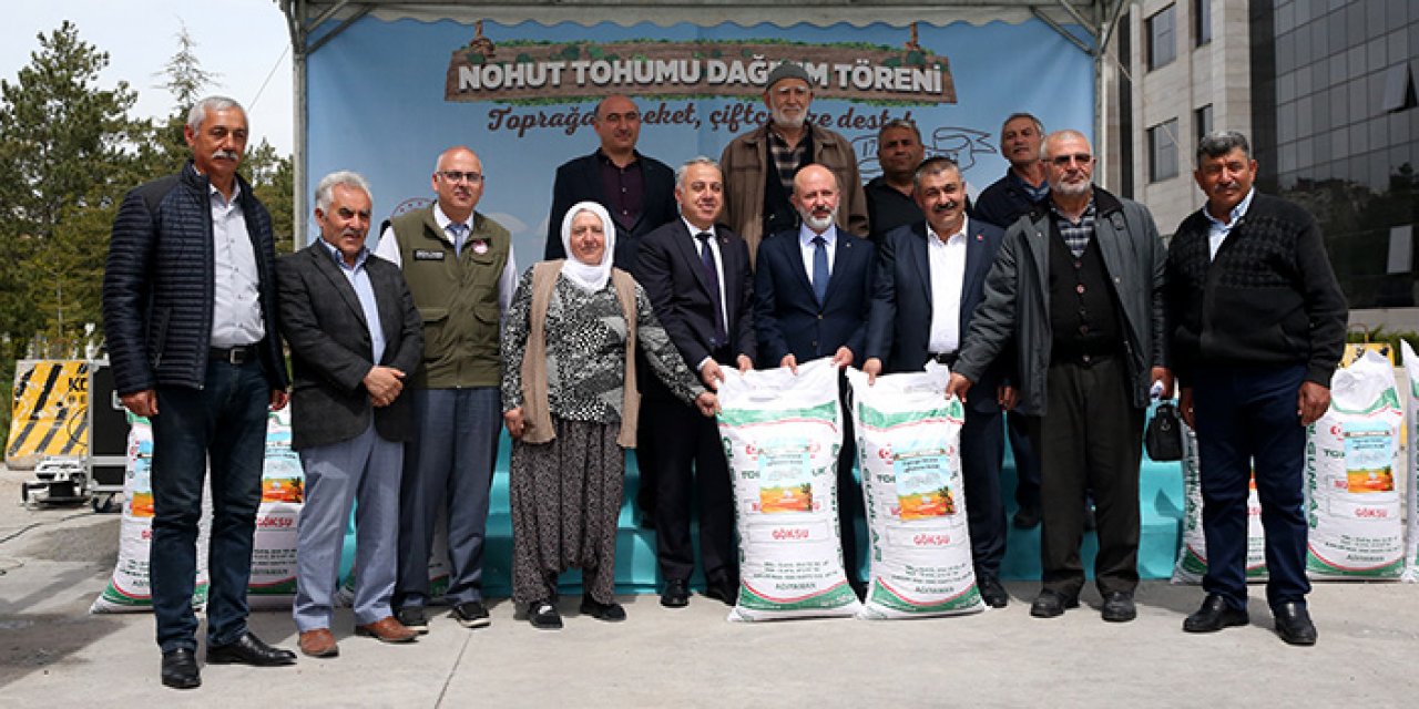 Çiftçilere tohum desteği