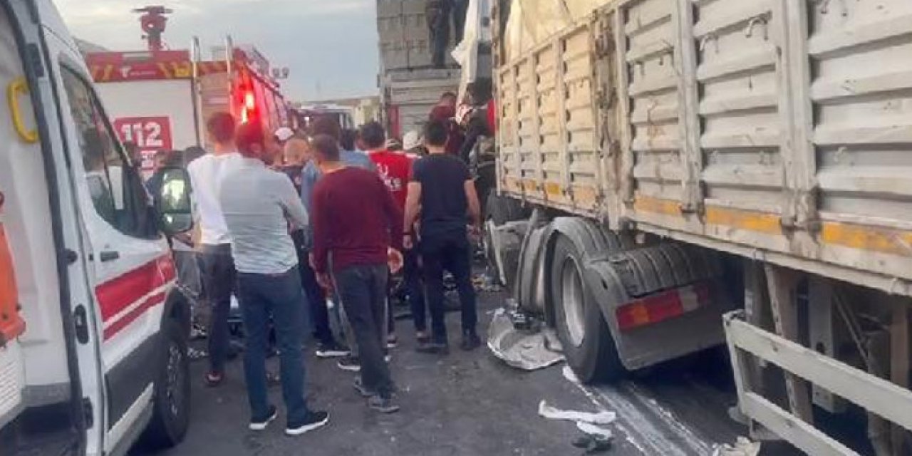 UMKE ekibinden kazaya müdahale