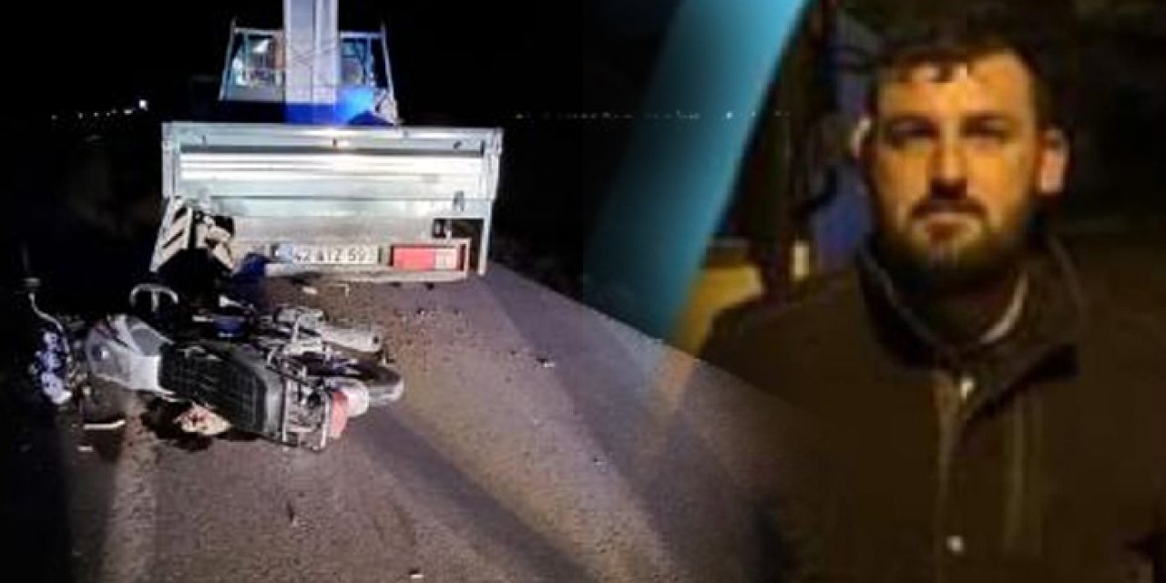 Kamyonete çarptı: Yaşamını yitirdi