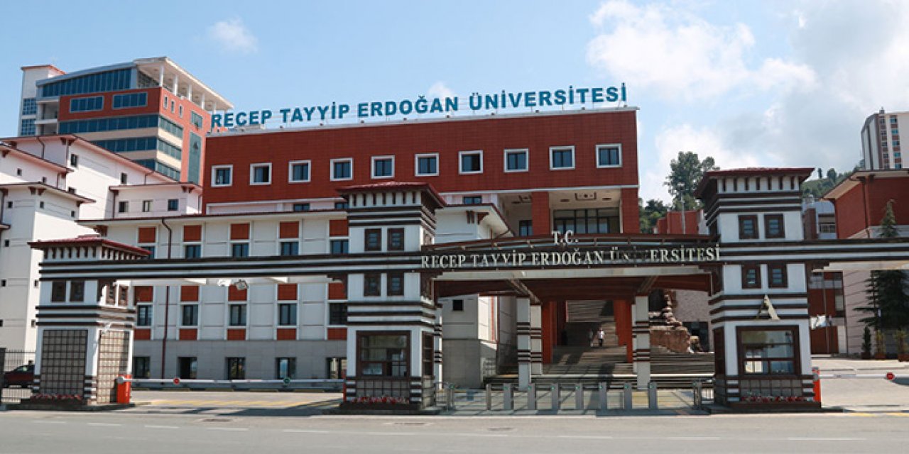 Rize Recep Tayyip Erdoğan Üniversitesi sınavsız 70 personel alacak