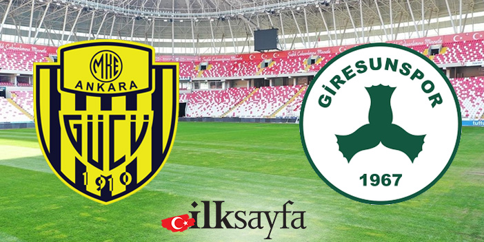 Ankaragücü  - Giresunspor maçı ne zaman, saat kaçta, nerede?