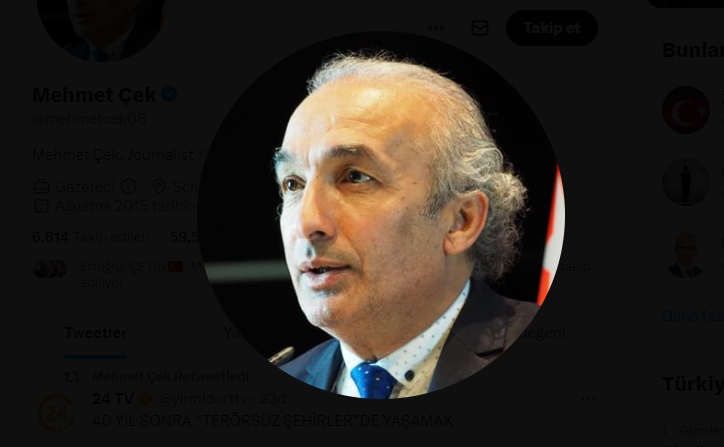 Mehmet Çek kimdir? Mehmet Çek nereli ve kaç yaşındadır?