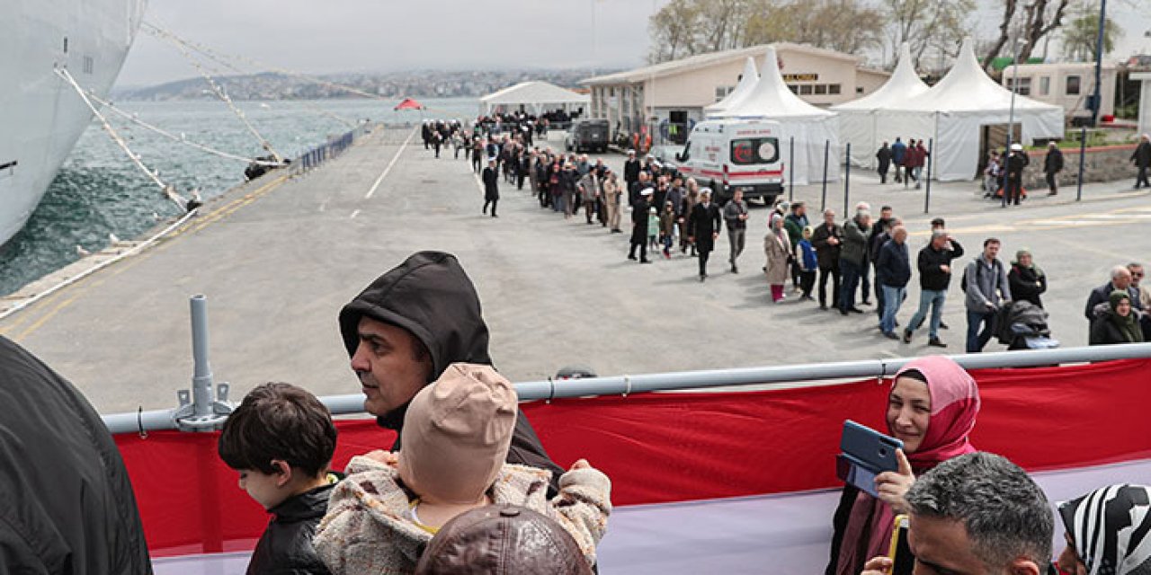 TCG Anadolu'ya yoğun ilgi