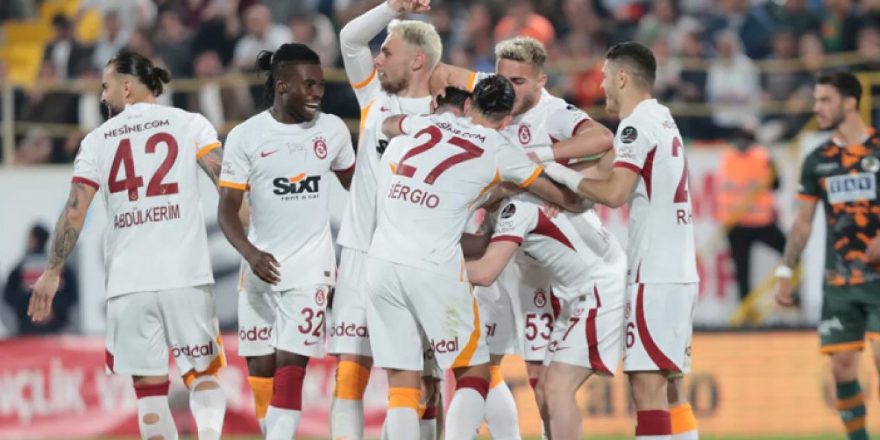 Galatasaray - Alanyaspor'u 4-1 yendi