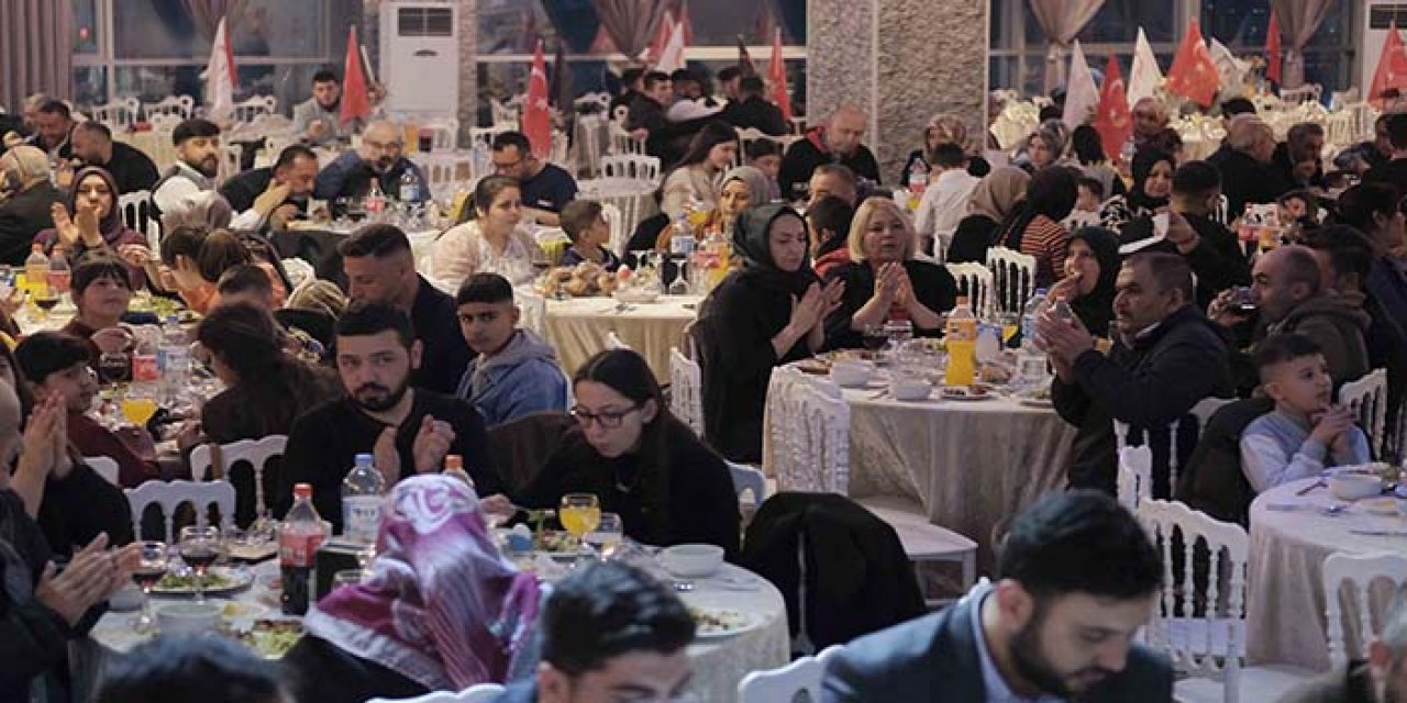 Yıldız Gençlik Teşkilatı iftar yemeğinde şehit ve gazi aileleriyle buluştu