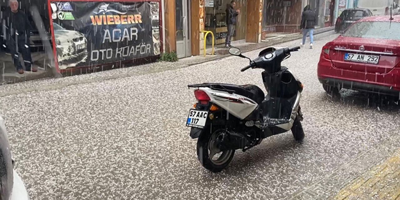 Sinop beyaza büründü