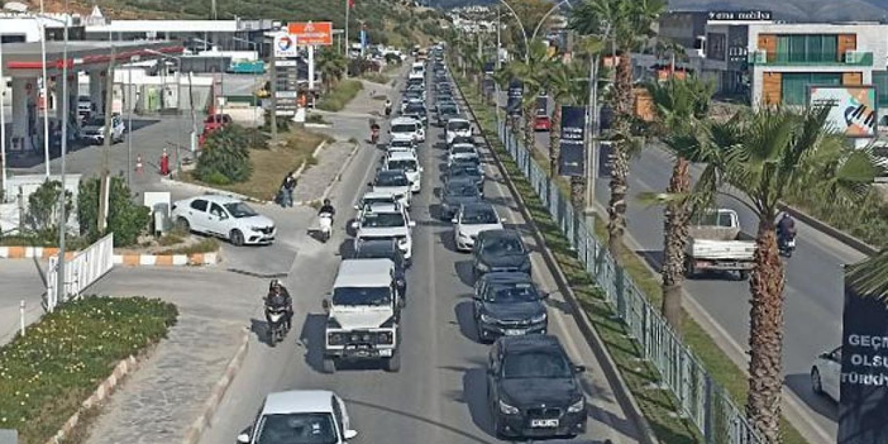 Yollarda bayram hareketliliği başladı