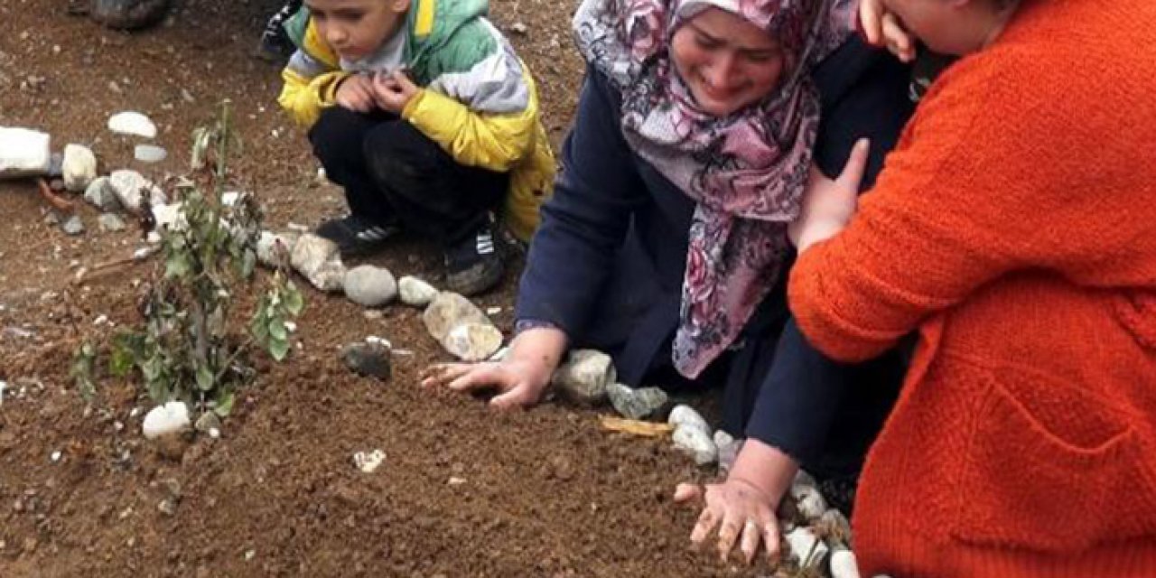 Depremde hayatını kaybedenler ziyaret edildi