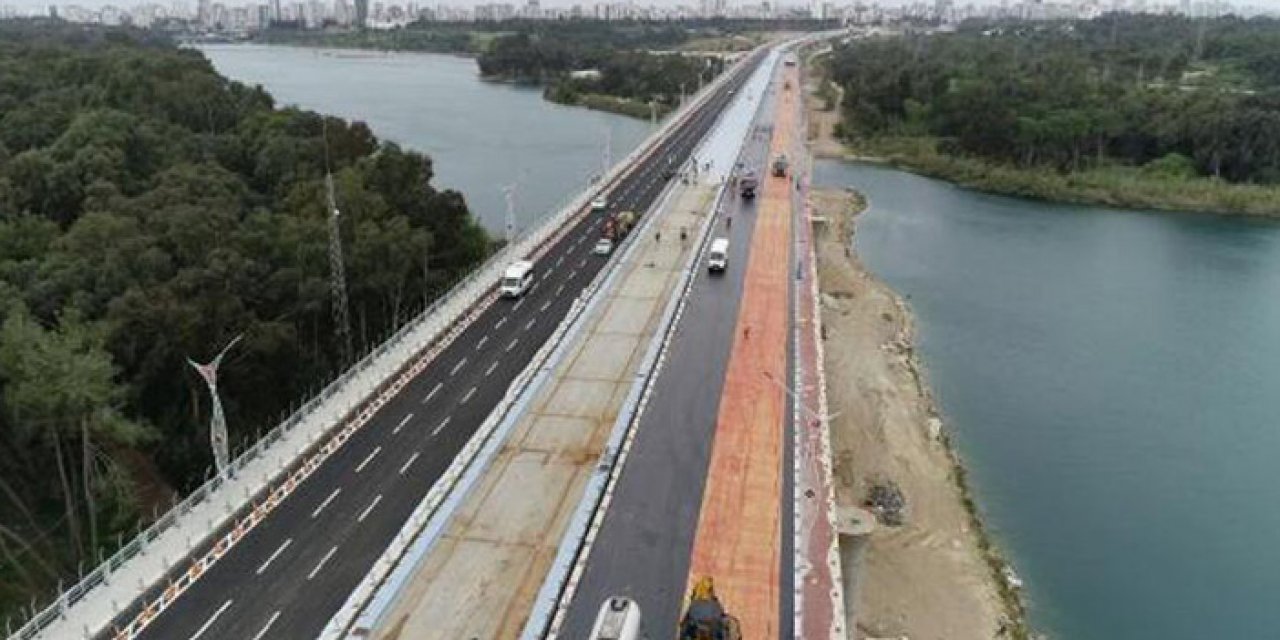 Türkiye’nin en uzun 4’üncü köprüsü tamamlandı
