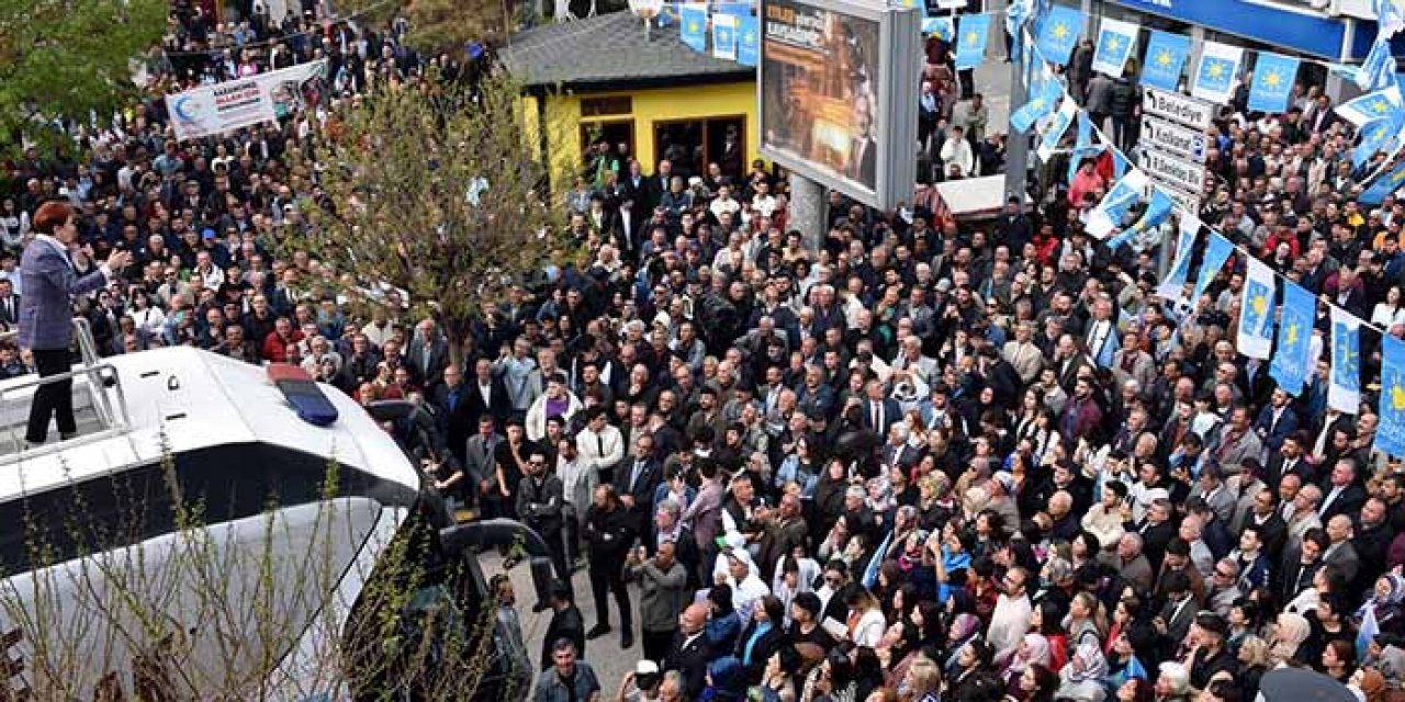 İYİ Parti Lideri Akşener Kırıkkale'de konuştu