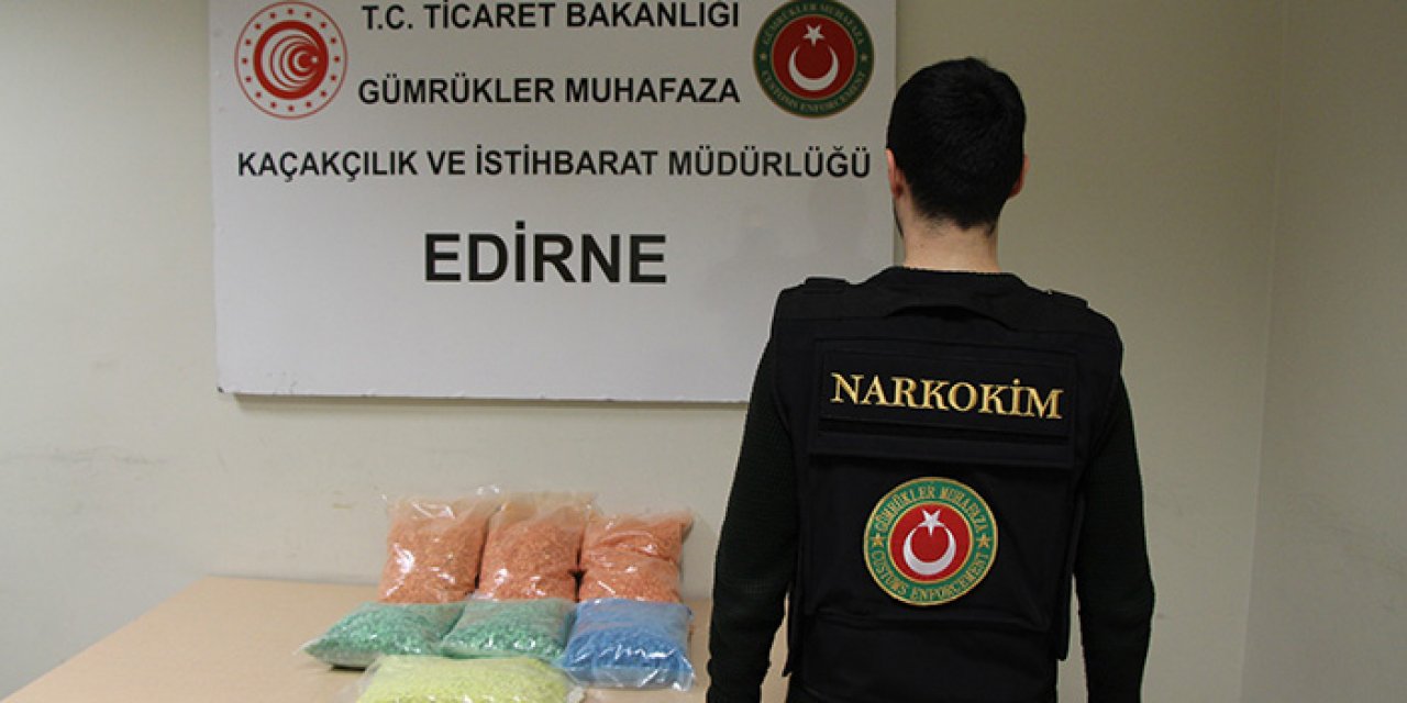 Kapıkule Gümrük Kapısı’nda 24 kilo ekstazi ele geçirildi