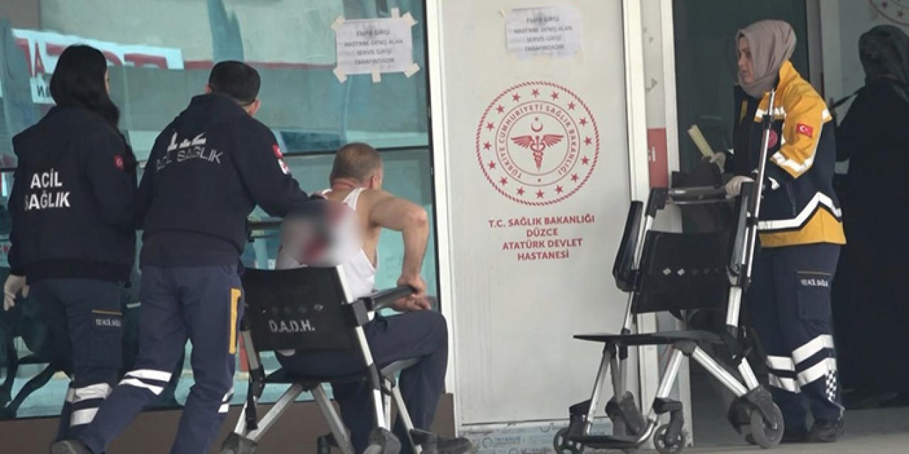 Dini nikahla yaşadığı kişiyi bıçaklayıp, kendini ihbar etti