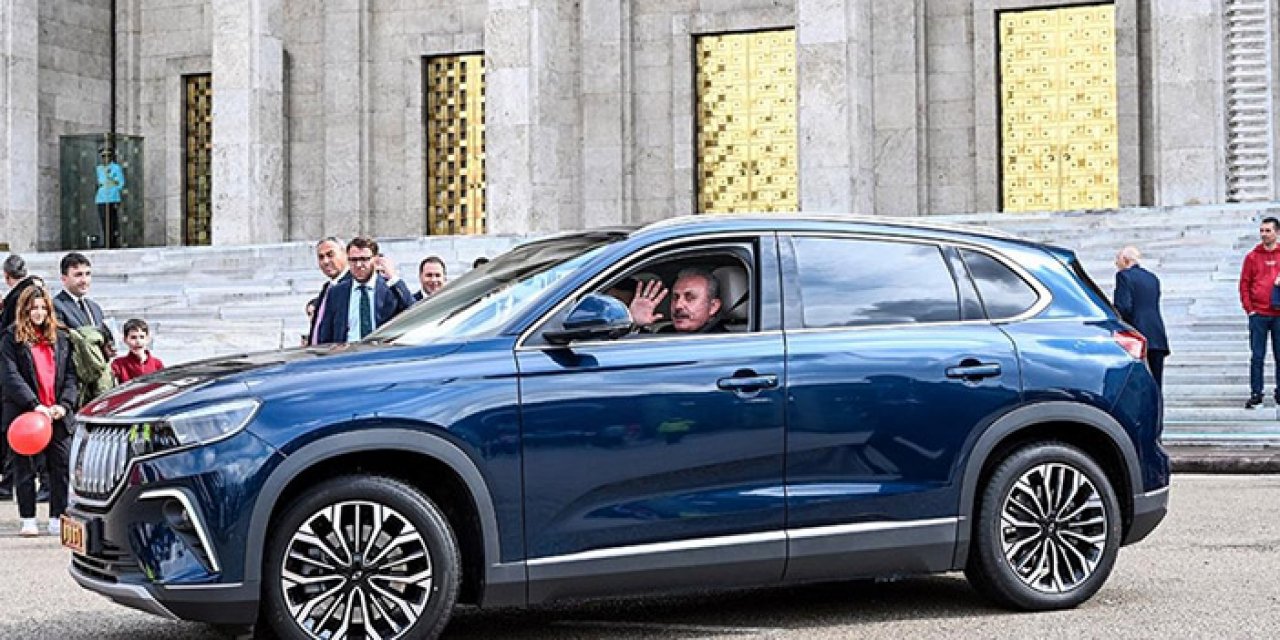 TBMM Başkanı Şentop, Togg’u kullandı