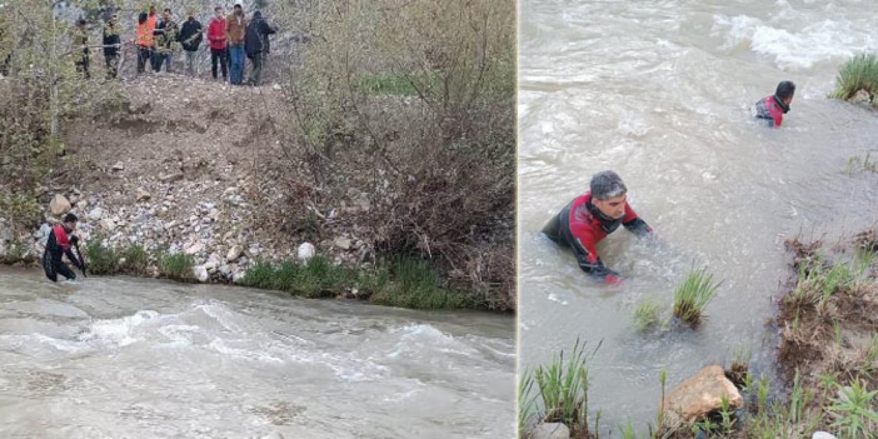 Kenarında oynadığı çaya düştü