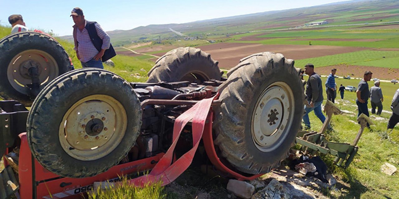 Şanlıurfa’da traktör devrildi; 1 çiftçi öldü