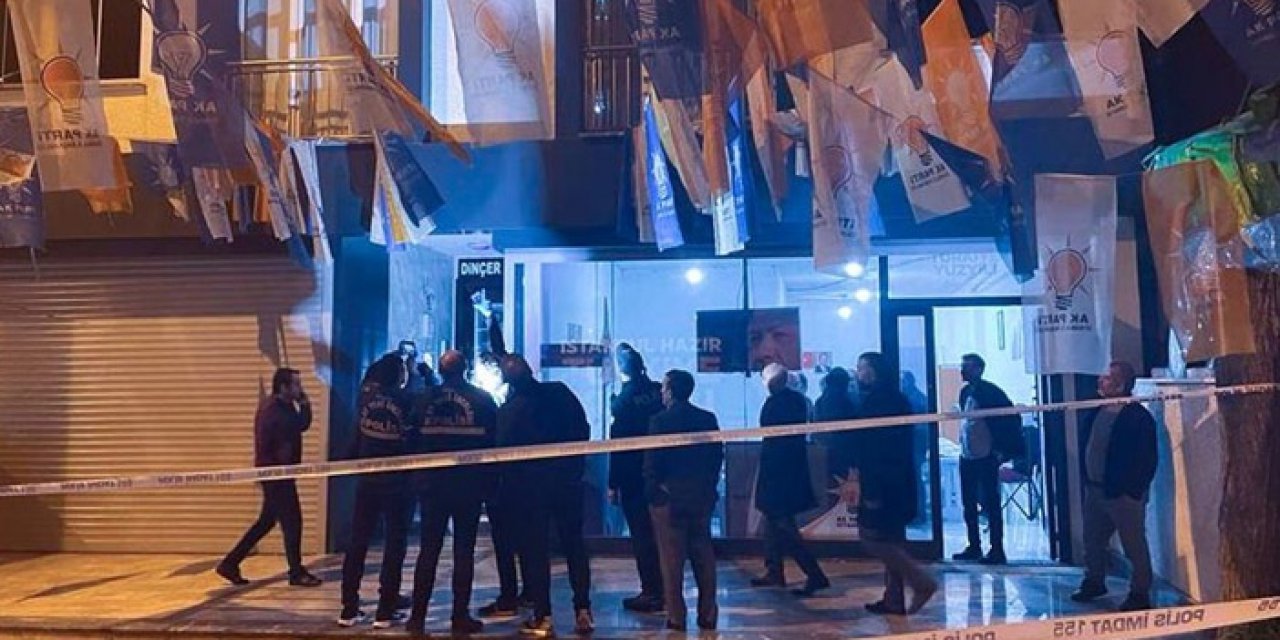 AK Parti bürosu önünde ateş açanlara tutuklama