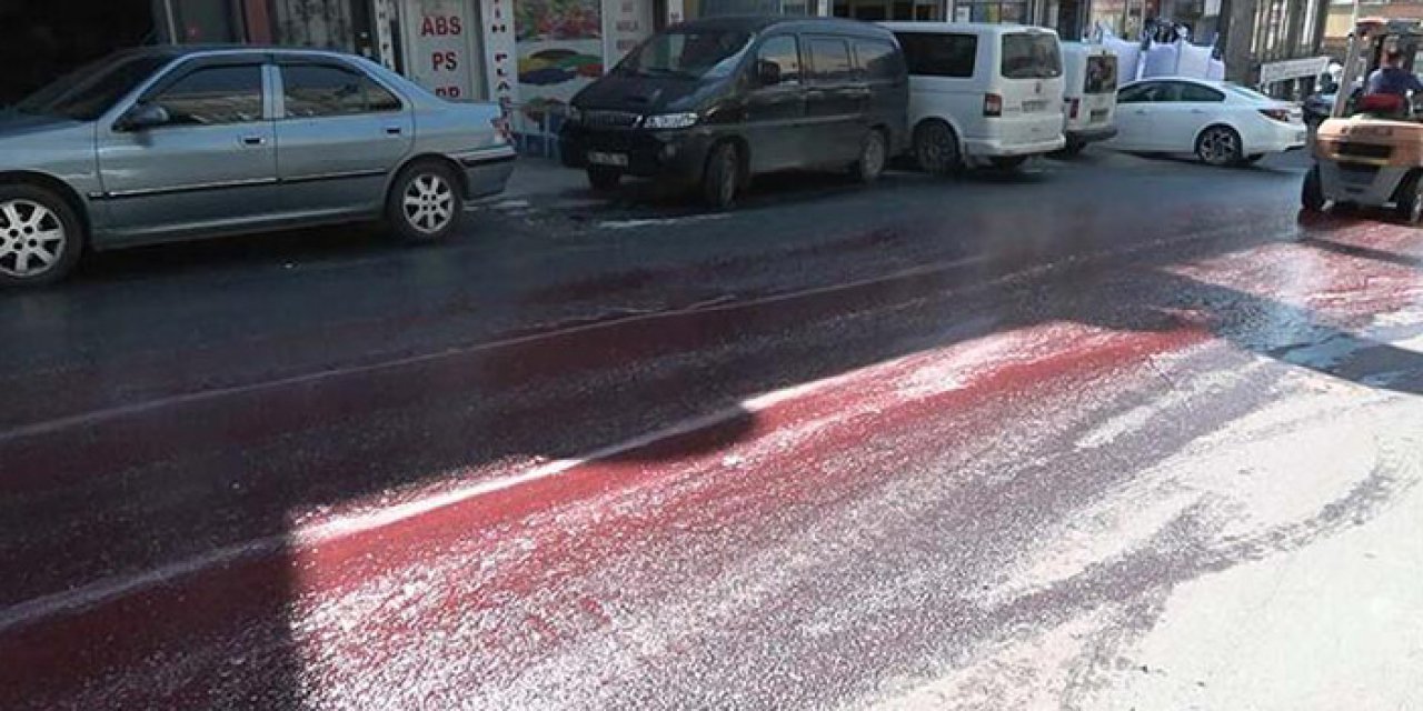 İstanbul’da 'Kırmızı Sıvı' alarmı