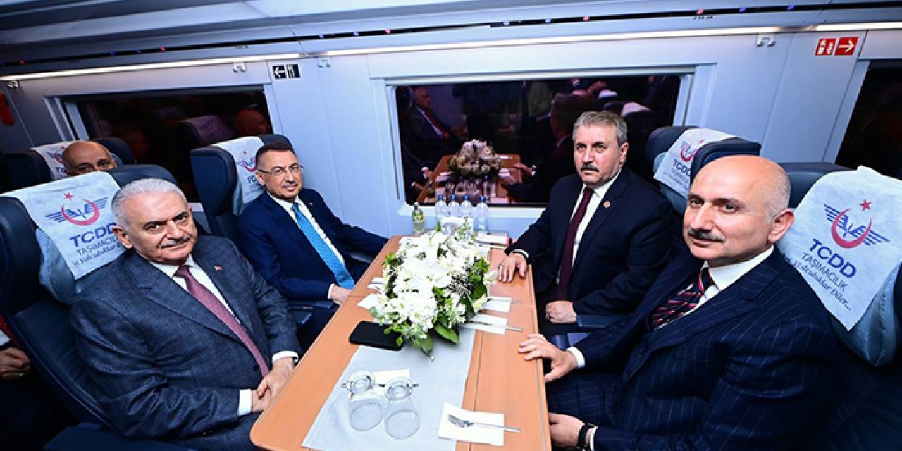 Ankara-Sivas Yüksek Hızlı Tren'i ilk seferine çıktı