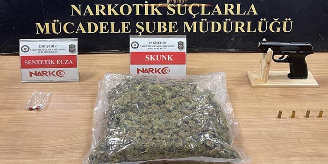 Eskişehir’de uyuşturucu operasyonu: 1 gözaltı