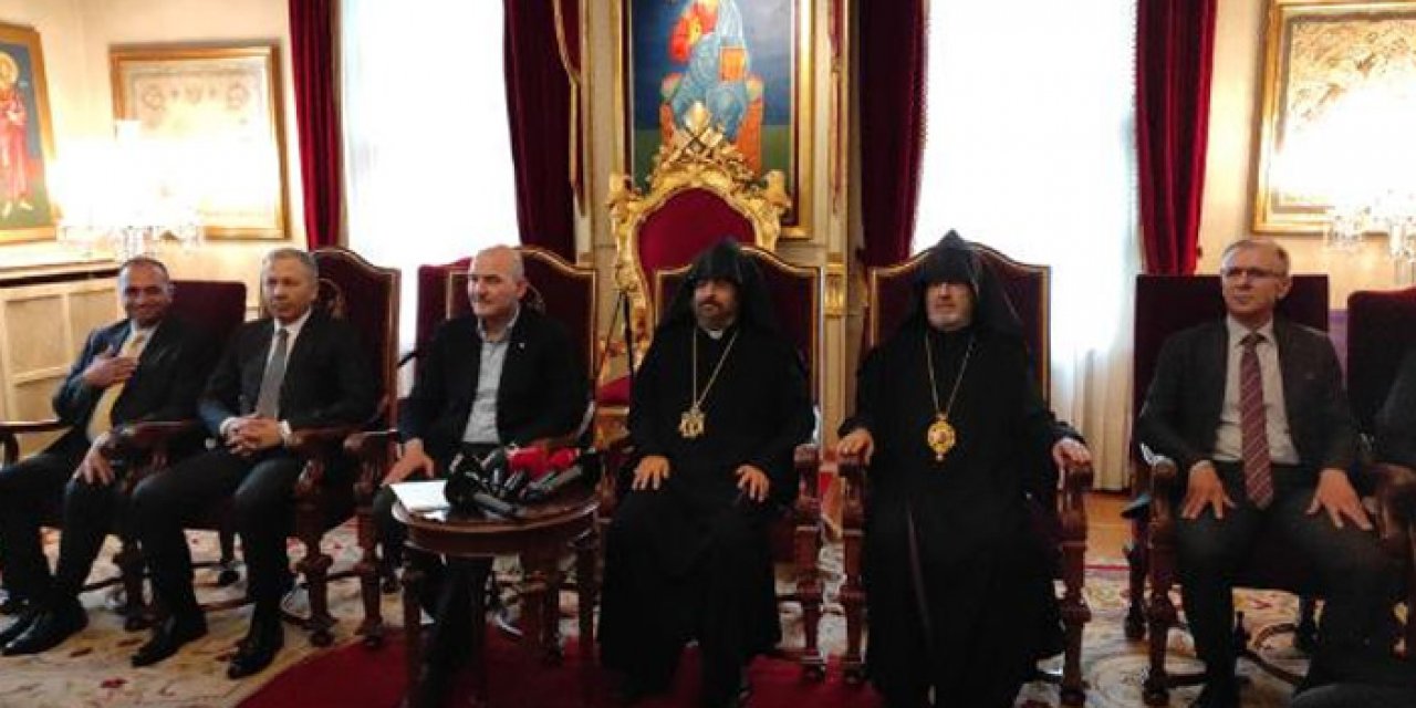 Soylu Ermeni Patrikliği'ni ziyaret etti