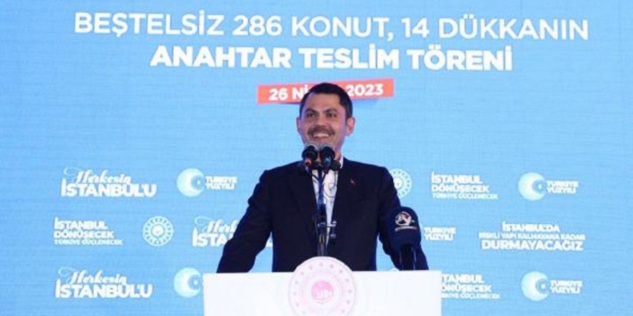 "İstanbul’da 1,5 milyon konutu yapacağız"