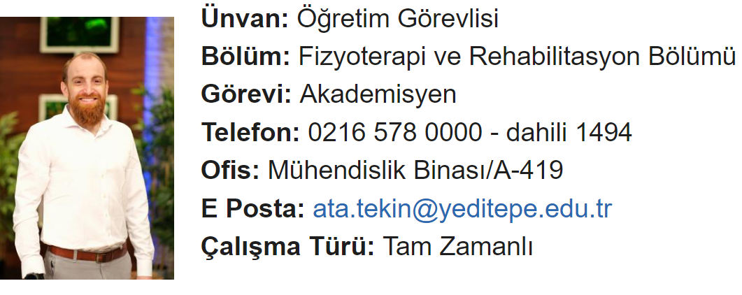 Ata Tekin kimdir? Ata Tekin nereli ve kaç yaşında?