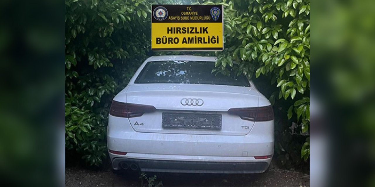 Çaldıkları aracı farklı bir yerde terk ettiler