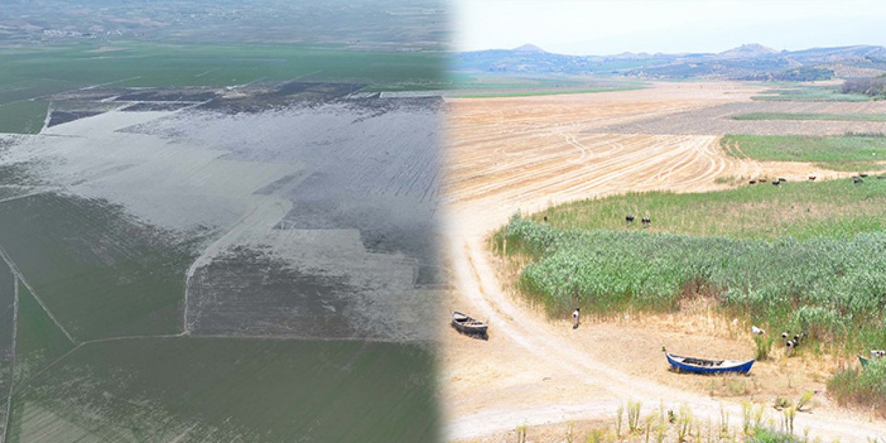 Kuruyan Marmara Gölü'nde tarımsal üretime dava açıldı