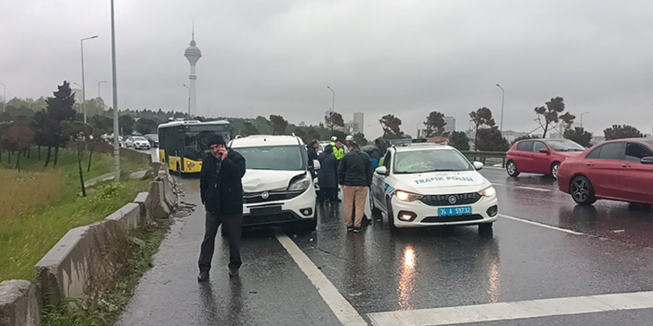 İstanbul’da zincirleme kaza