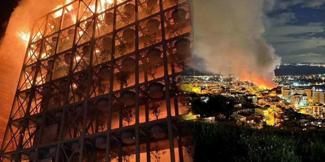 Büyük yangın hakkında AFAD'dan açıklama